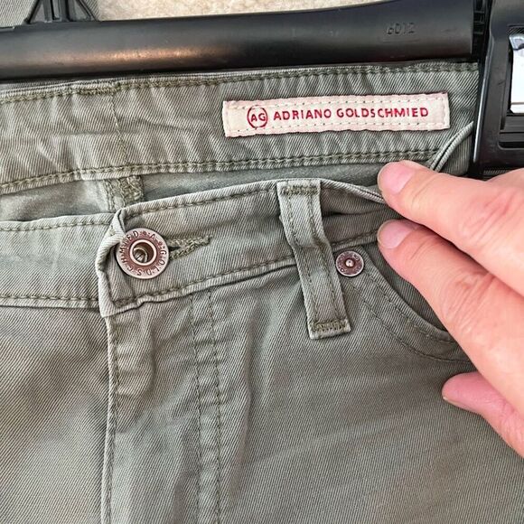 AG Adriano Goldschmied Super Skinny Fit Legging Low Rise Pocket Cotton Jeans - Picture 11 of 13